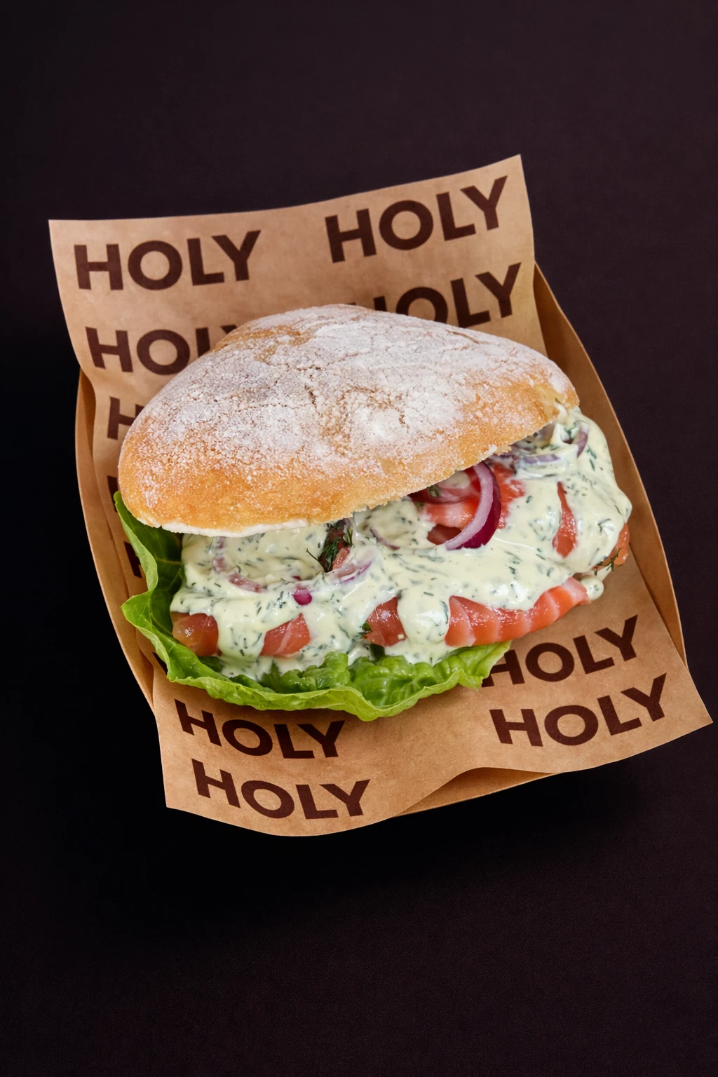 Lachsbrötchen von Holy Fish